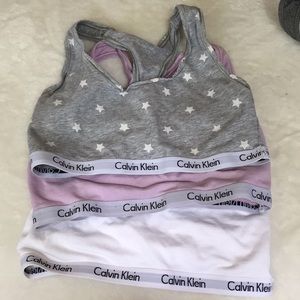 Calvin Klein sports bras